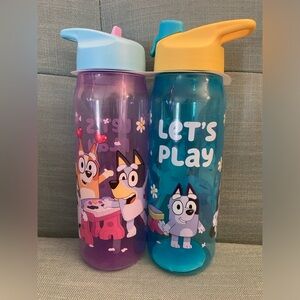 Target Bullseyes Playground Bluey Water Bottles Set of 2